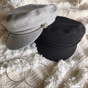 Fishermen Cap ( wool ) Black Or Grey
